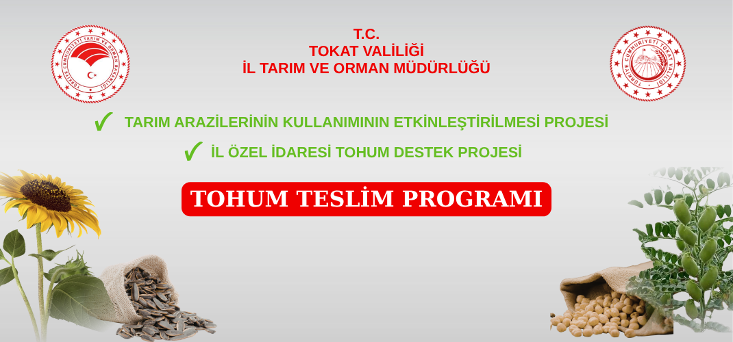 TAKE Projesi ve İl Özel İdaresi tohum desteği Kapsamında Tohum Teslimatları Gerçekleştirildi.