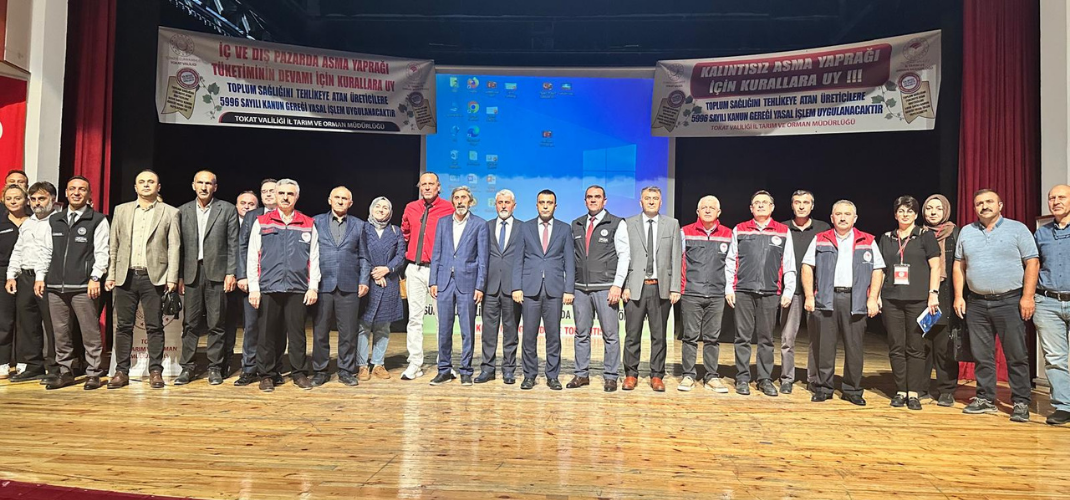 BİTKİ KORUMA ÜRÜNLERİNİN SÜRDÜRÜLEBİLİR KULLANIMI VE KALINTININ ÖNLENMESİ TOPLANTISI