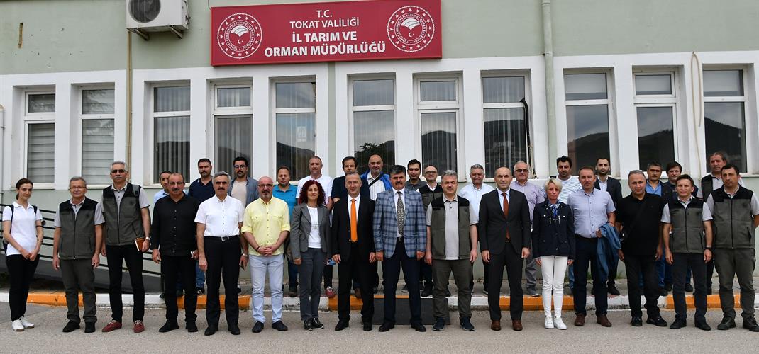 TULIP (Türkiye Dayanıklı Peyzaj Entegrasyonu Projesi) Toplantısı  30 Haziran Tarihinde Tokat İl Tarım Müdürlüğünde Yapıldı